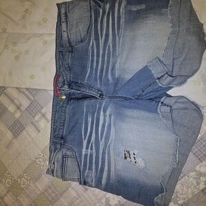 Pure Energy Blue Jean Shorts